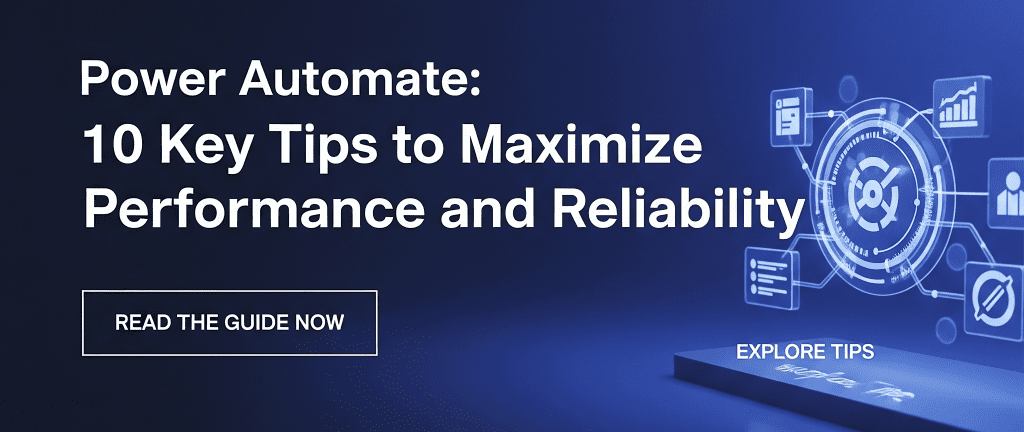 Power Automate performance optimization