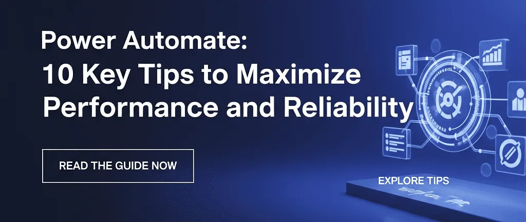 Power Automate performance optimization