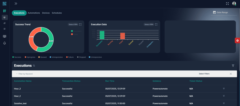 Power Automate Monitoring Dashboard