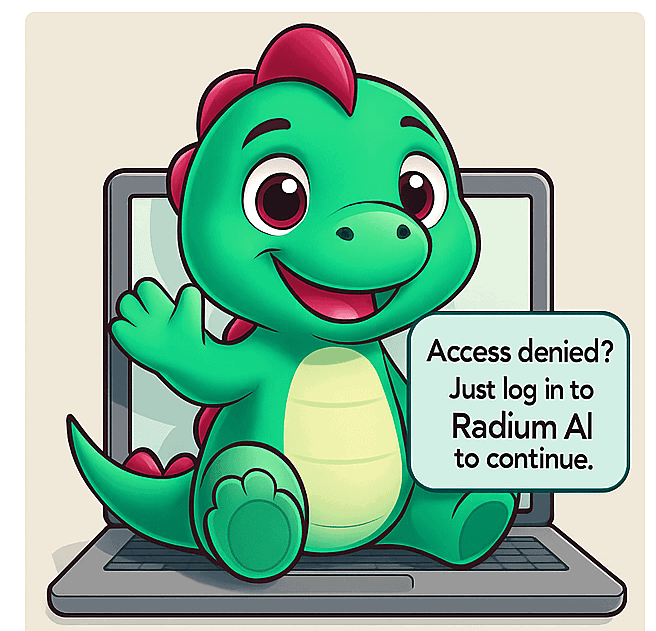 Radium AI Dino